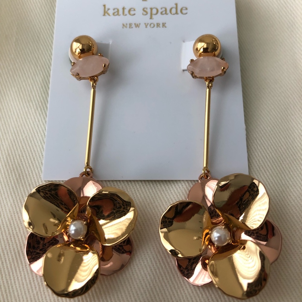 Kate Spade Pick A Posy Linear Earrings